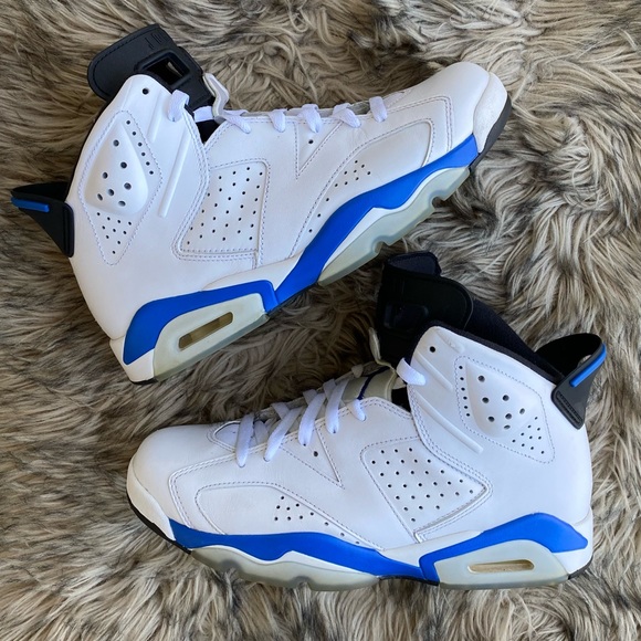Jordan Other - 2014 Retro Air Jordan 6 VI sport blue white royal 9.5